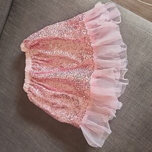 Baby Girl Sequin Pink Skirts